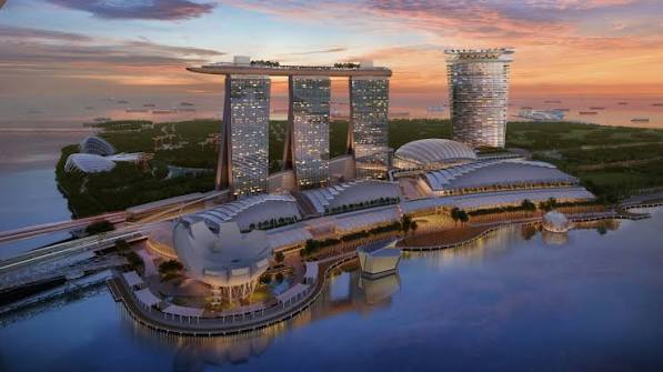 Marina Bay transport view
