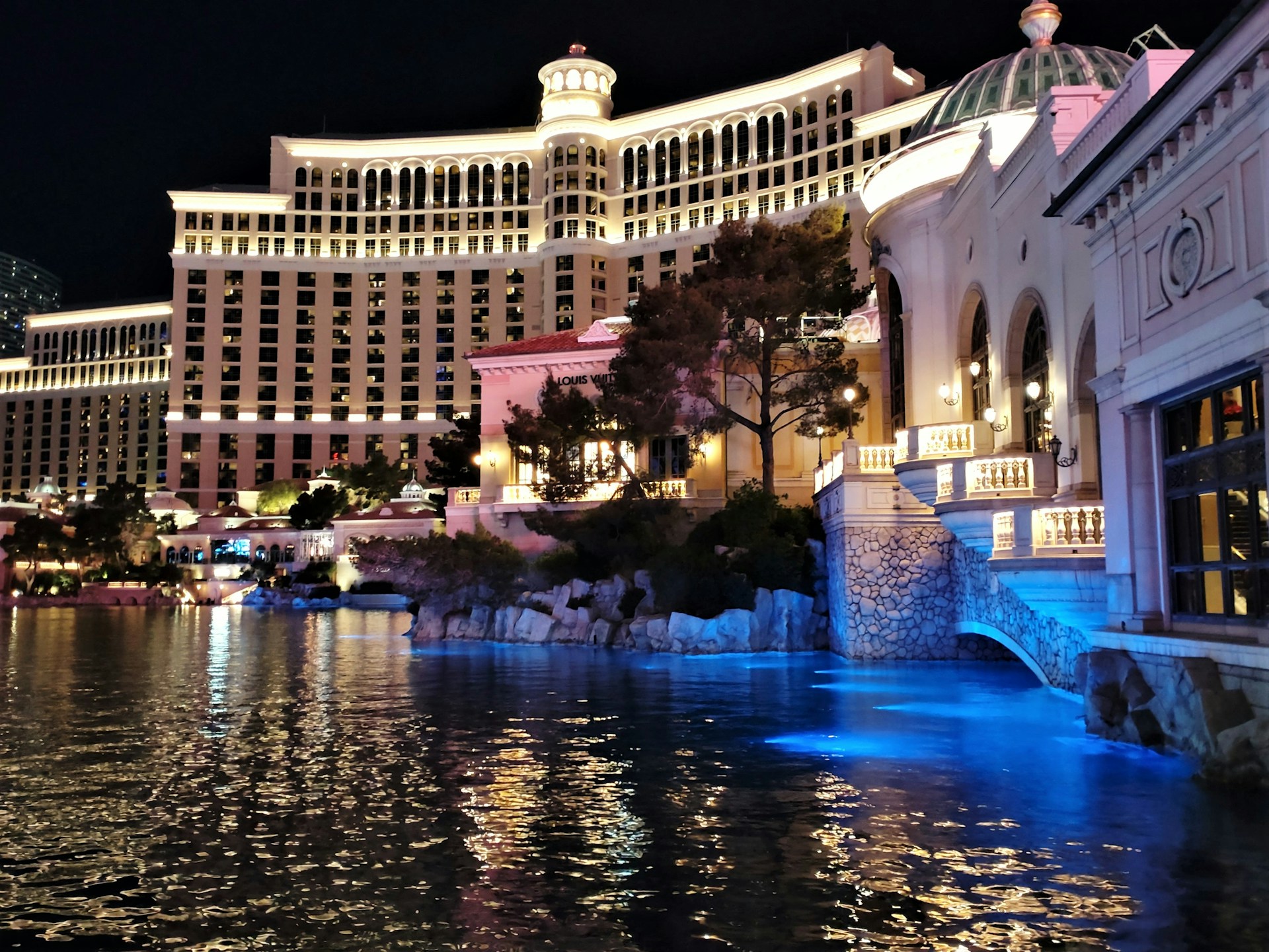 Luxury hotel exterior